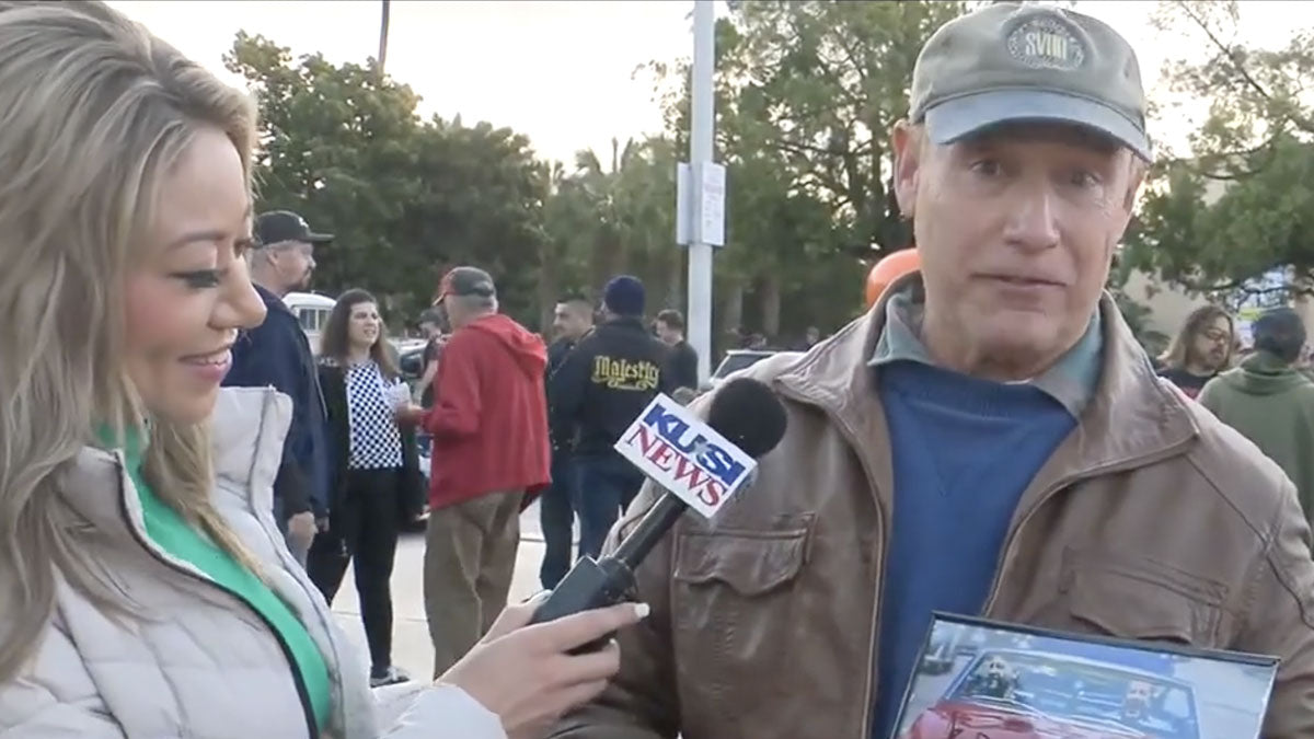 KUSI Live at the San Diego Automotive Museum's Cars & Coffee